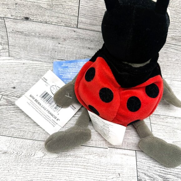 NWT Disney Store's Pixar's A Bug's Life Mini 8" Bean Bag Plush, "FRANCIS" - Picture 4 of 4